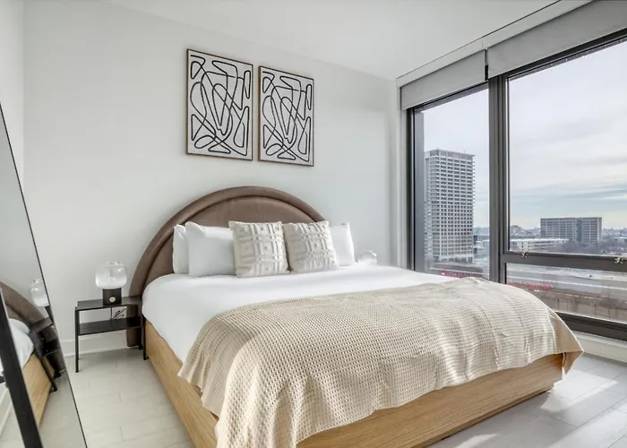 W Loop 1br W Pool Coworking Gym 1 Block To L Chi-522 *