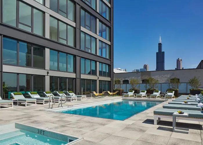 W Loop 1br W Pool Coworking Gym 1 Block To L Chi-522 Chicago