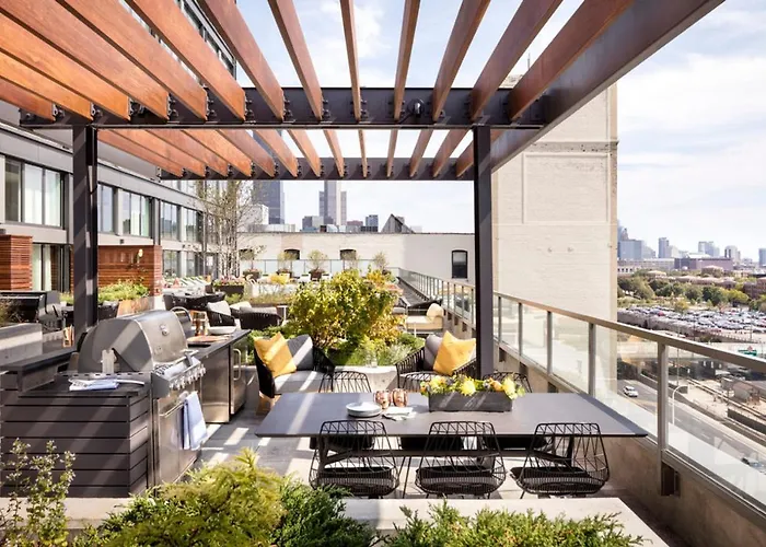 W Loop 1br W Pool Coworking Gym 1 Block To L Chi-522 *