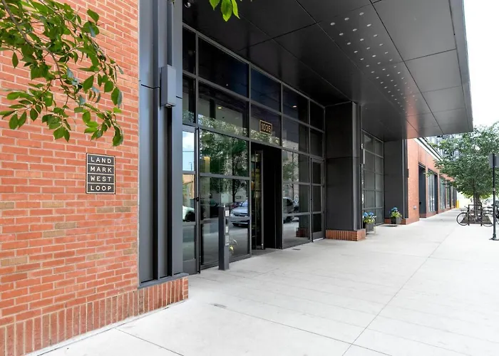 Apartment W Loop 1br W Pool Coworking Gym 1 Block To L Chi-522 *