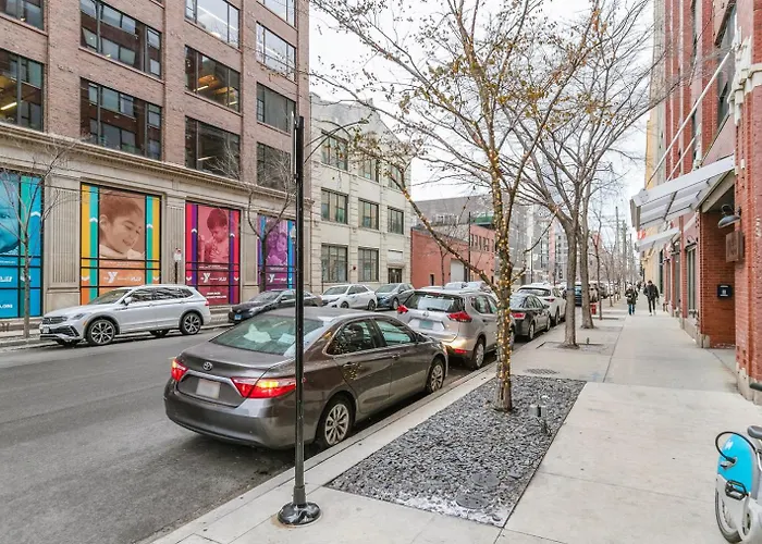 Apartment W Loop 1br W Pool Coworking Gym 1 Block To L Chi-522 *