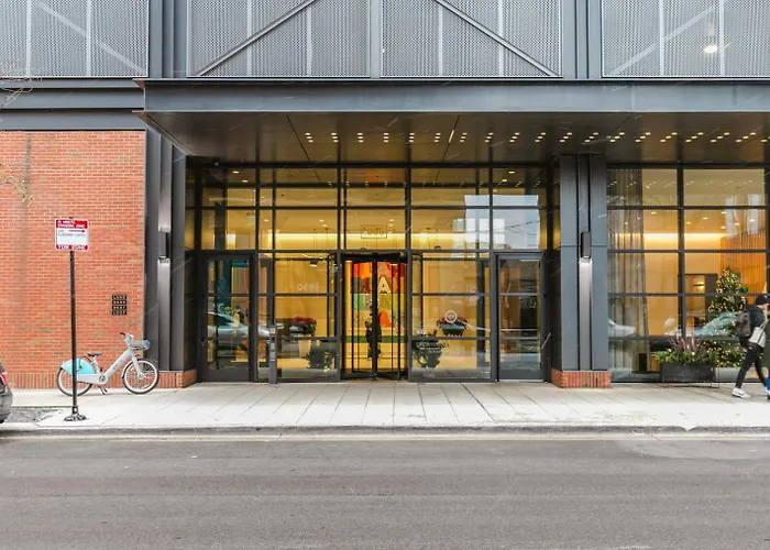 W Loop 1br W Pool Coworking Gym 1 Block To L Chi-522 *