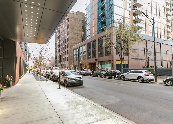 W Loop 1br W Pool Coworking Gym 1 Block To L Chi-522 * Chicago